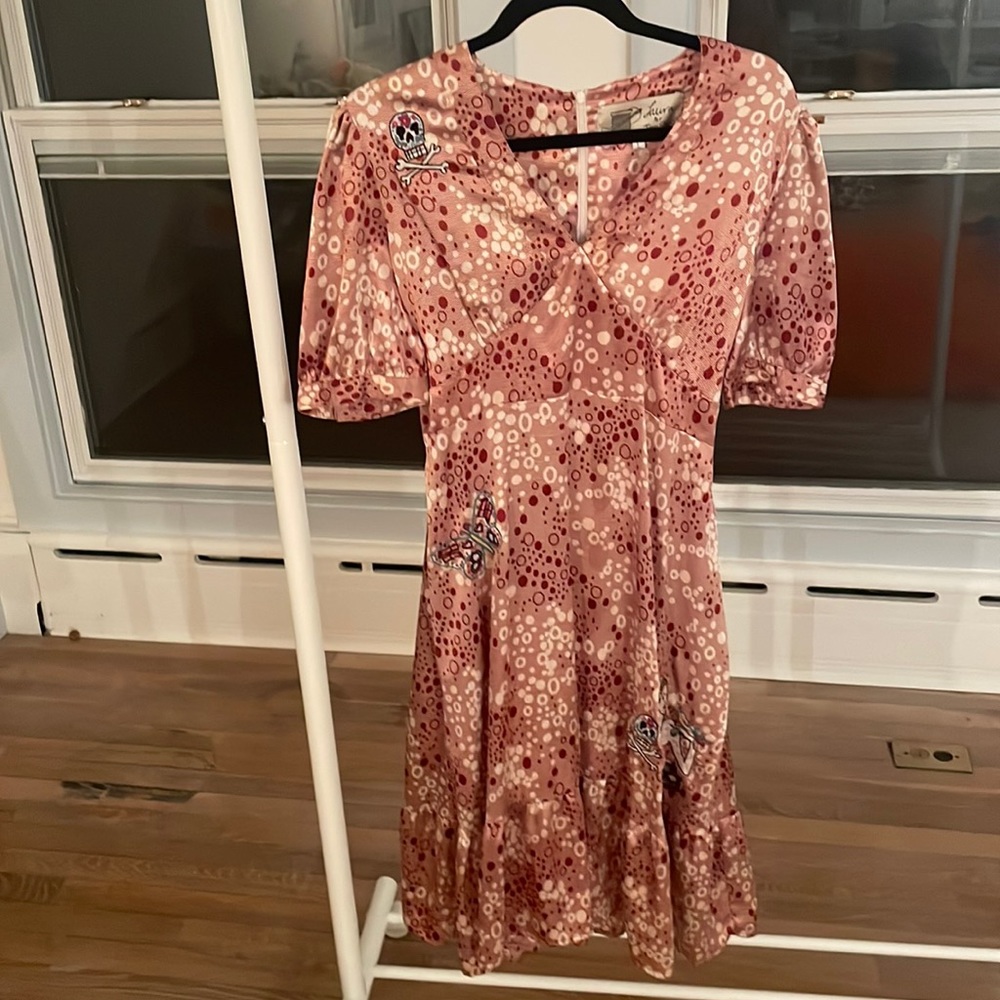 Topshop (Laura for Topshop), circa 2006. Satin Dress.